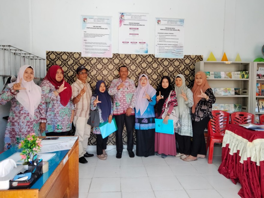Pemerintah Desa Medan Jaya Terima Tim Penilai Lomba Perpustakaan Desa, Dorong Budaya Literasi Masyarakat